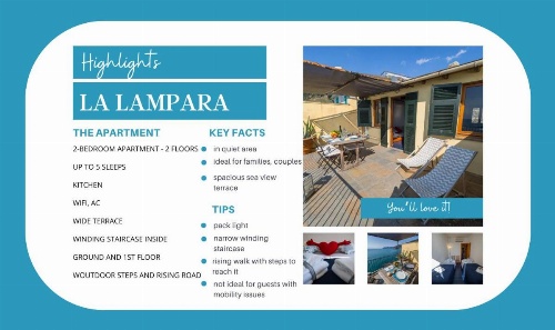 La Lampara Sea View Terrace Apartment image 10